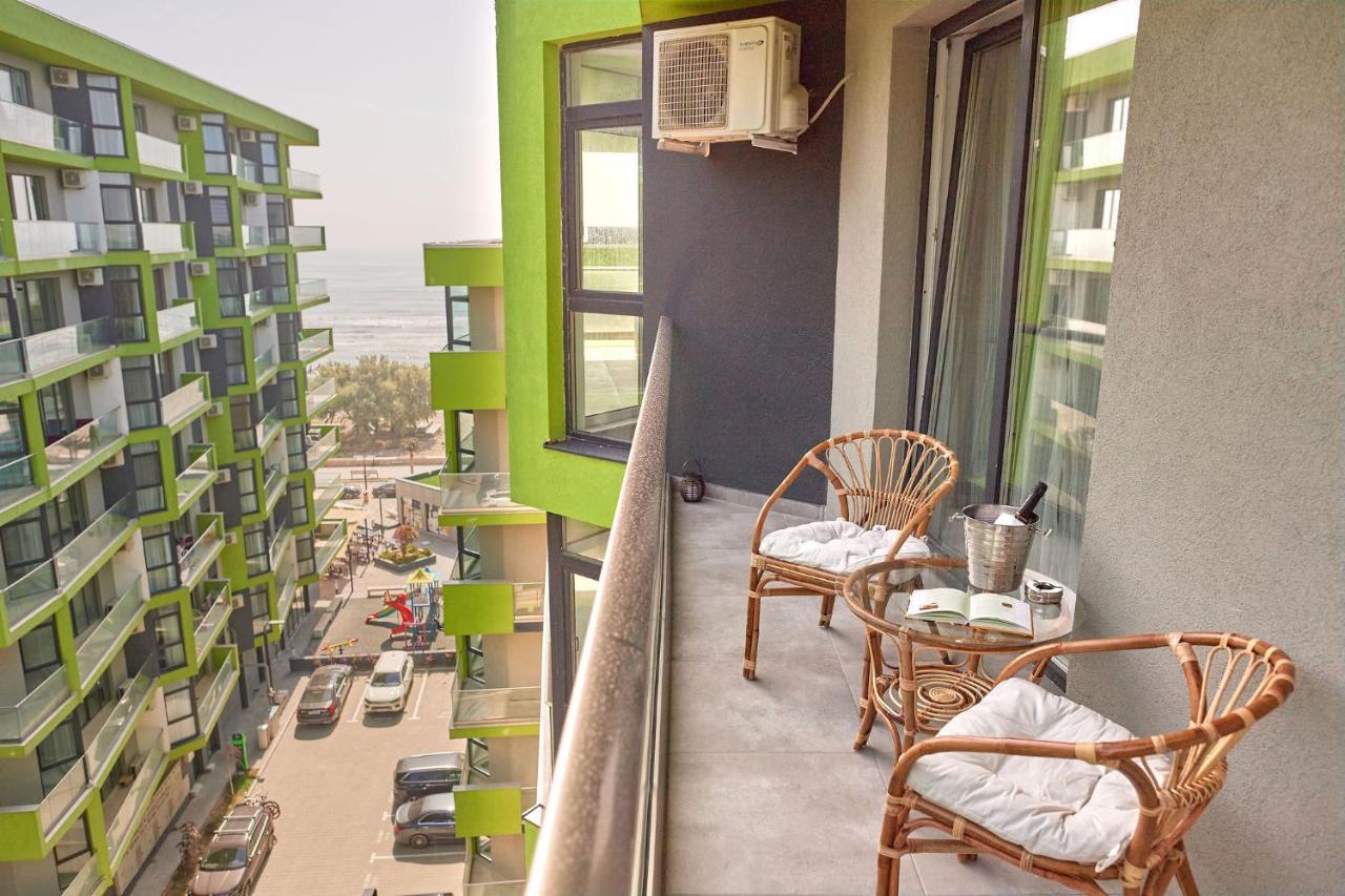 Opal Luxury Apartment 92 Spa N Pool Beach Resort Năvodari Exteriör bild